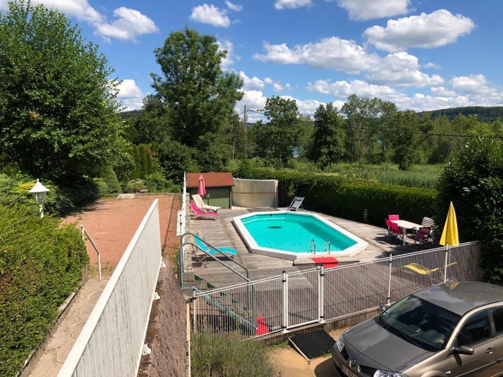 Maison/Gite Familial Dans Le Jura A 200M Du Lac Avec Piscine Privee Marigny  Exterior photo